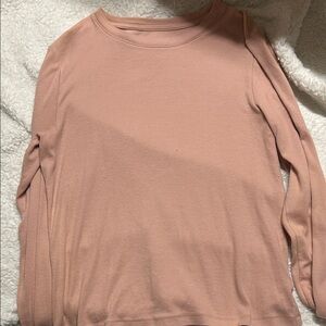 A New Day Blush Long Sleeve Top